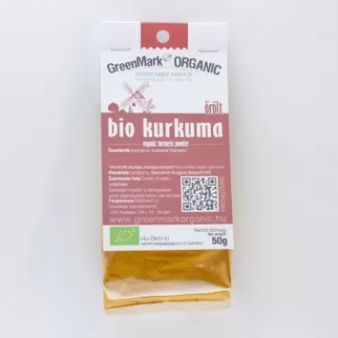 bio Kurkuma, őrölt 50 g
