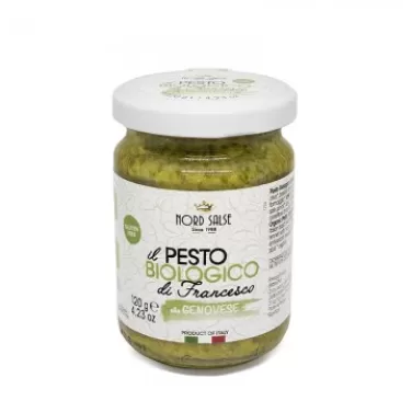 BIO NordSalse Francesco's Pesto Genovese, gluténmentes 120g