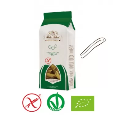 BIO Pasta Natura Zöldborsós tészta - casareccia 250g